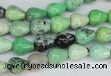 CCO20 15.5 inches 8*10mm teardrop natural chrysotine beads