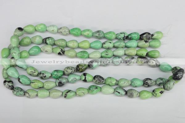 CCO21 15.5 inches 10*14mm teardrop natural chrysotine beads