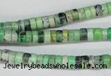 CCO25 15.5 inches 3*6mm tyre natural chrysotine beads