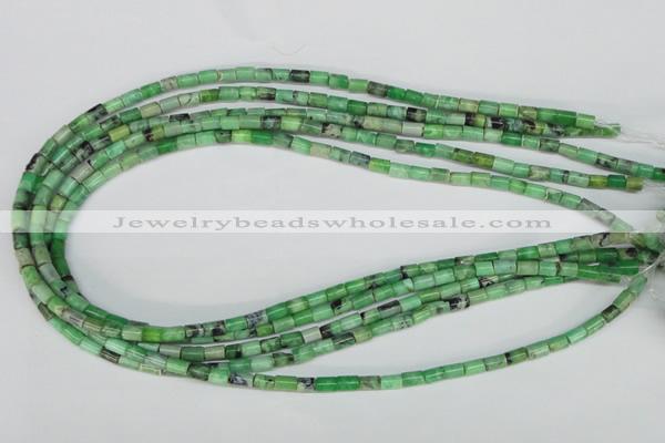 CCO30 15.5 inches 4*6mm column natural chrysotine beads