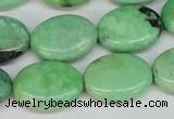 CCO37 15.5 inches 15*20mm oval natural chrysotine beads