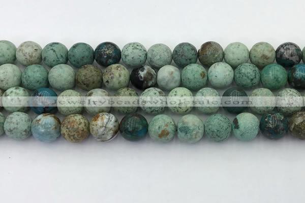 CCO378 15.5 inches 12mm round natural chrysotine beads wholesale