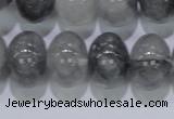 CCQ72 15.5 inches 13*18mm rondelle cloudy quartz beads wholesale