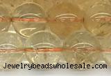 CCR348 15.5 inches 12mm round natural citrine beads wholesale