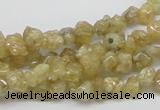 CCR84 15.5 inches 7mm chip citrine gemstone beads wholesale