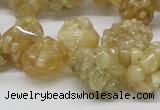 CCR86 15.5 inches 14mm chip citrine gemstone beads wholesale