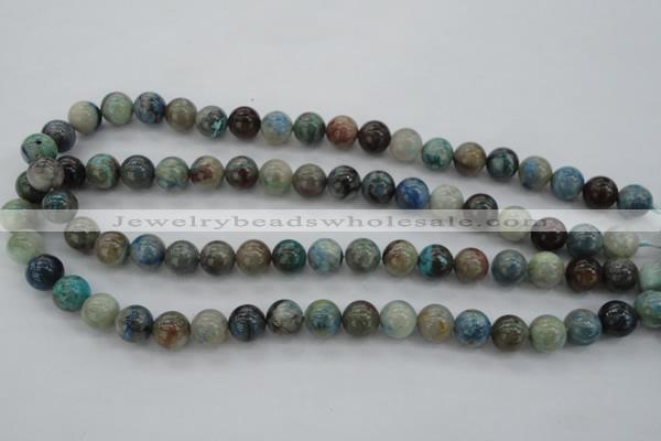 CCS02 15.5 inches 10mm round natural chrysocolla gemstone beads