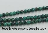 CCS201 15.5 inches 4mm round natural Chinese chrysocolla beads