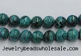 CCS202 15.5 inches 6mm round natural Chinese chrysocolla beads