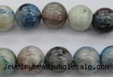 CCS21 15.5 inches 12mm round natural chrysocolla gemstone beads