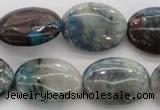 CCS34 15.5 inches 18*25mm oval natural chrysocolla gemstone beads