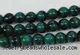 CCS402 15.5 inches 8mm round dyed chrysocolla gemstone beads