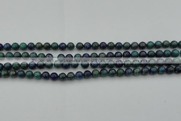 CCS521 15.5 inches 6mm round dyed chrysocolla gemstone beads