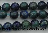 CCS522 15.5 inches 8mm round dyed chrysocolla gemstone beads