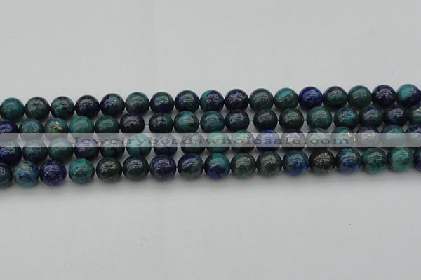 CCS524 15.5 inches 12mm round dyed chrysocolla gemstone beads