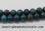 CCS71 15.5 inches 12mm round dyed chrysocolla gemstone beads