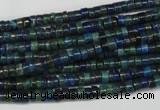 CCS75 15.5 inches 2*4mm heishi dyed chrysocolla gemstone beads