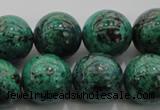 CCS804 15.5 inches 12mm round natural Chinese chrysocolla beads