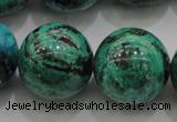 CCS807 15.5 inches 18mm round natural Chinese chrysocolla beads