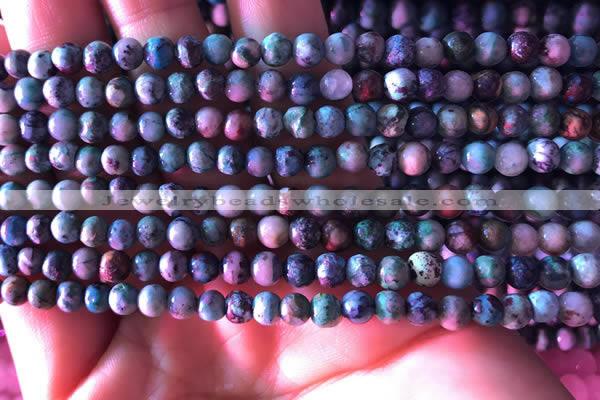 CCS852 15.5 inches 8mm round natural chrysocolla beads wholesale