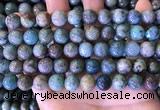 CCS890 15 inches 10mm round natural chrysocolla beads wholesale