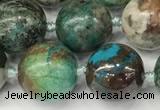 CCS902 15.5 inches 10mm round natural chrysocolla gemstone beads