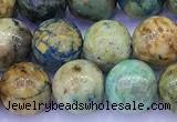 CCS927 15 inches 8mm round chrysocolla beads