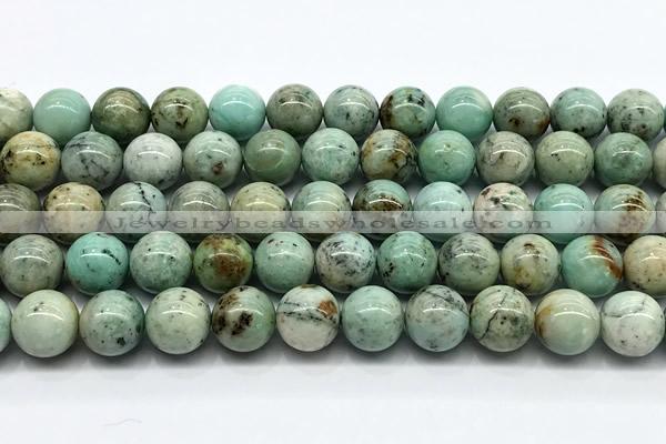 CCS942 15 inches 10mm round chrysocolla beads