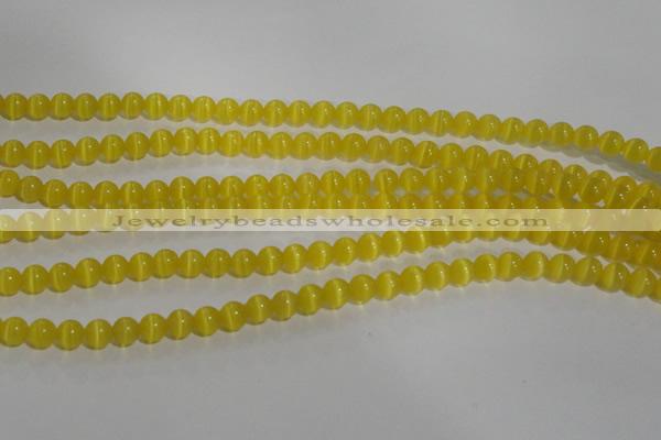 CCT1209 15 inches 4mm round cats eye beads wholesale