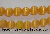 CCT1211 15 inches 4mm round cats eye beads wholesale