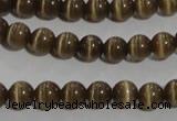 CCT1215 15 inches 4mm round cats eye beads wholesale