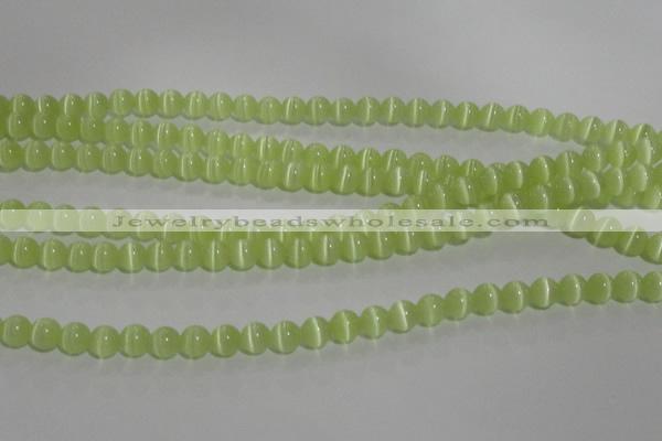 CCT1220 15 inches 4mm round cats eye beads wholesale