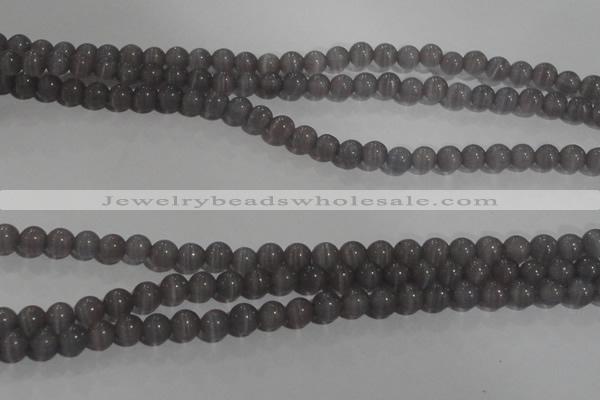 CCT1236 15 inches 4mm round cats eye beads wholesale