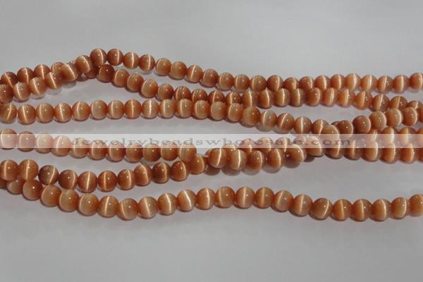 CCT1265 15 inches 5mm round cats eye beads wholesale