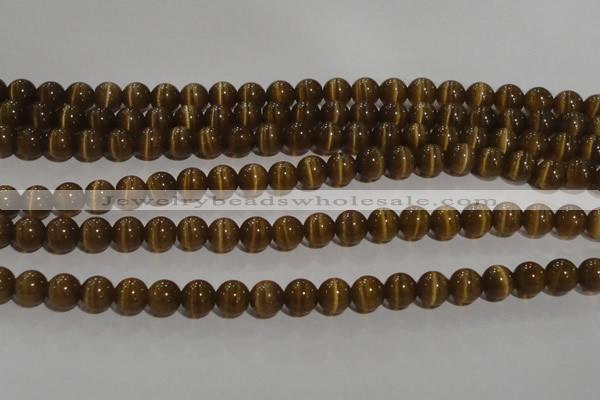 CCT1279 15 inches 5mm round cats eye beads wholesale