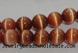 CCT1280 15 inches 5mm round cats eye beads wholesale