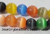 CCT1343 15 inches 6mm round cats eye beads wholesale