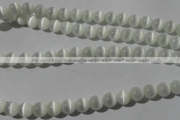 CCT1370 15 inches 7mm round cats eye beads wholesale