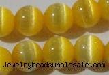 CCT1375 15 inches 7mm round cats eye beads wholesale