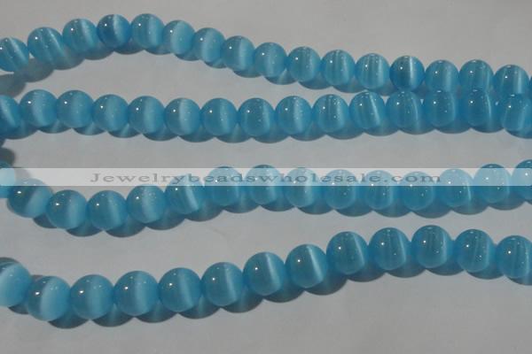 CCT1383 15 inches 7mm round cats eye beads wholesale