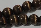 CCT1394 15 inches 7mm round cats eye beads wholesale