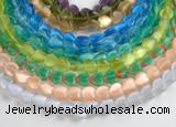 CCT14 10*12mm different color heart cats eye beads Wholesale