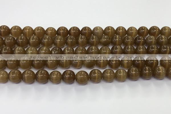 CCT1442 15 inches 8mm, 10mm, 12mm round cats eye beads