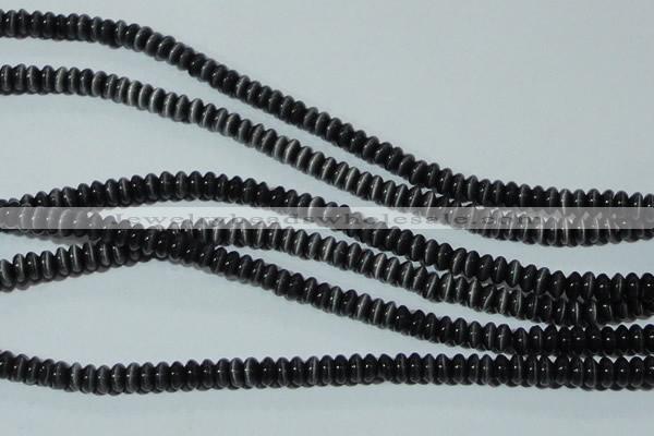 CCT221 15 inches 2*4mm rondelle cats eye beads wholesale