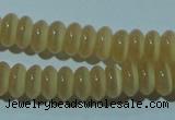 CCT235 15 inches 3*6mm rondelle cats eye beads wholesale