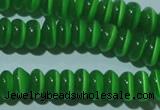 CCT244 15 inches 3*6mm rondelle cats eye beads wholesale