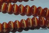 CCT245 15 inches 3*6mm rondelle cats eye beads wholesale