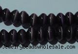 CCT250 15 inches 3*6mm rondelle cats eye beads wholesale