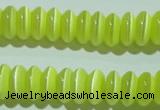 CCT262 15 inches 3*7mm rondelle cats eye beads wholesale