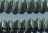 CCT271 15 inches 5*8mm rondelle cats eye beads wholesale